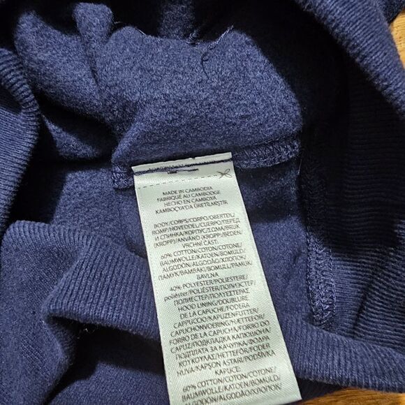 Polo Ralph Lauren Pony Logo Ombre Hoodie Youth Small S Blue Green Cotton Blend - Picture 8 of 8